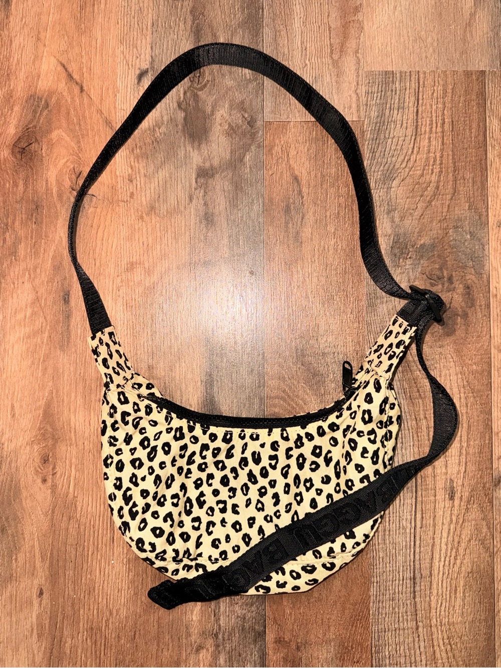 Baggu Honey Leopard Mini Crescent